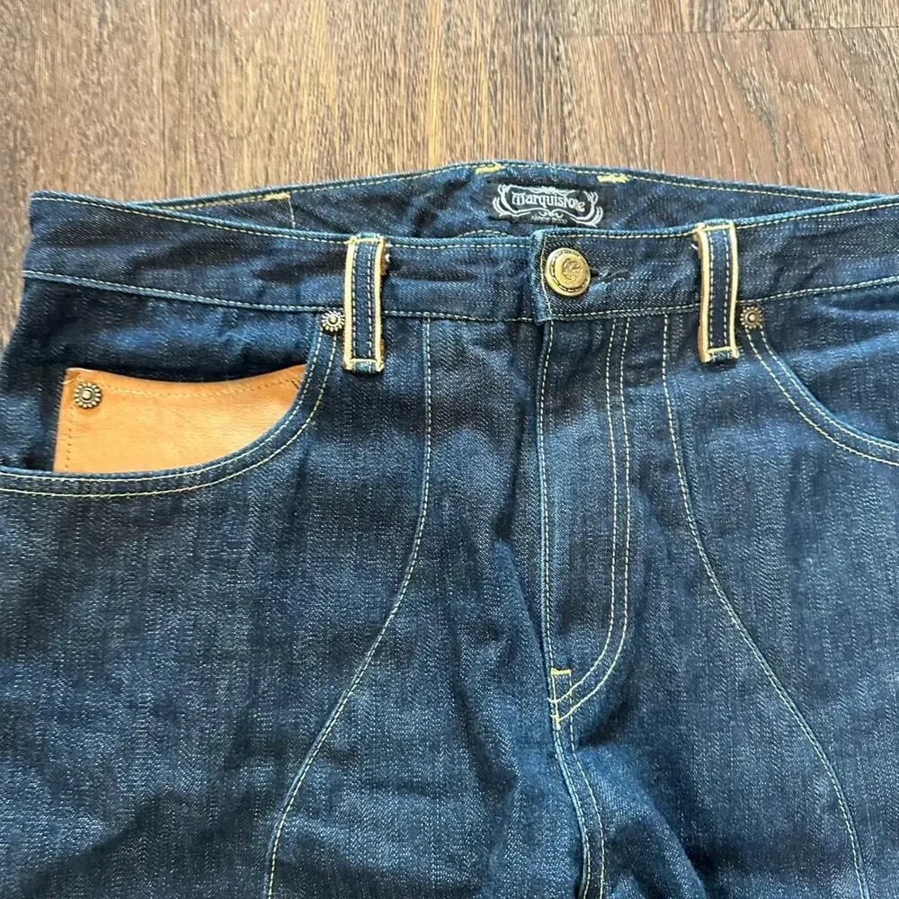 Obelisk spiral flare jeans these - Picture 2 of 8